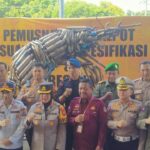 Pemusnahan Knalpot Bising Bersama Polresta Cirebon